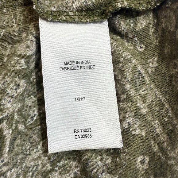 Lucky Brand Women’s Top – Boho Casual-Plus Size 1XL - Picture 6 of 7